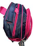 Школьный рюкзак для девочек "MIQINI", 1-3-й класс. Высота 36 см, ширина 27 см, глубина 17 см., фото 2
