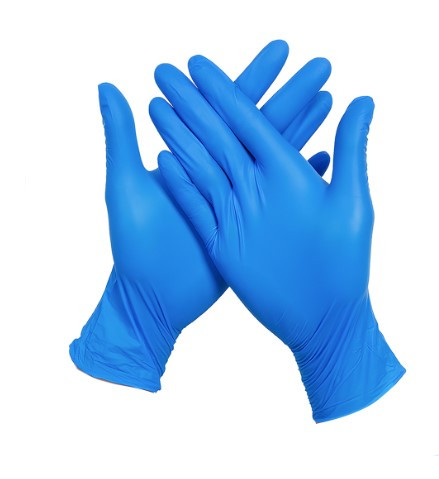 Синие перчатки для посуды размера L - фото 1 - id-p115889279