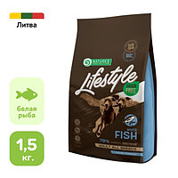 NP Lifestyle Grain Free White Fish Adult All Breeds барлық тұқымды ересек иттерге арналған ақ балықпен астықсыз тағам