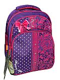 Школьный рюкзак для девочек, в начальные классы. Высота 37 см, ширина 26 см, глубина 17 см., фото 9