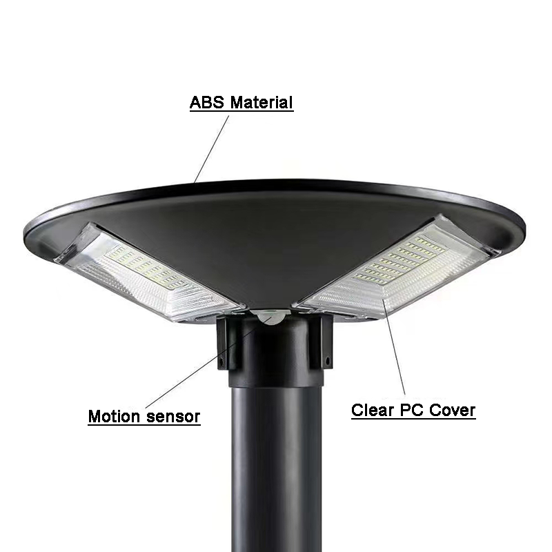 Светильник уличный парковый LED 150 Вт с солнечной панелью - фото 4 - id-p115890445