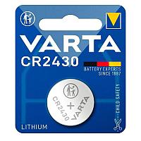 Батарейка CR2430 VARTA 3V Li 1 шт/блистер