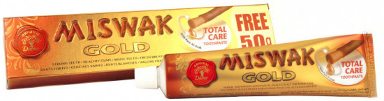 Miswak Herb Toothpaste, Dabur - Зубная паста Gold, фото 1