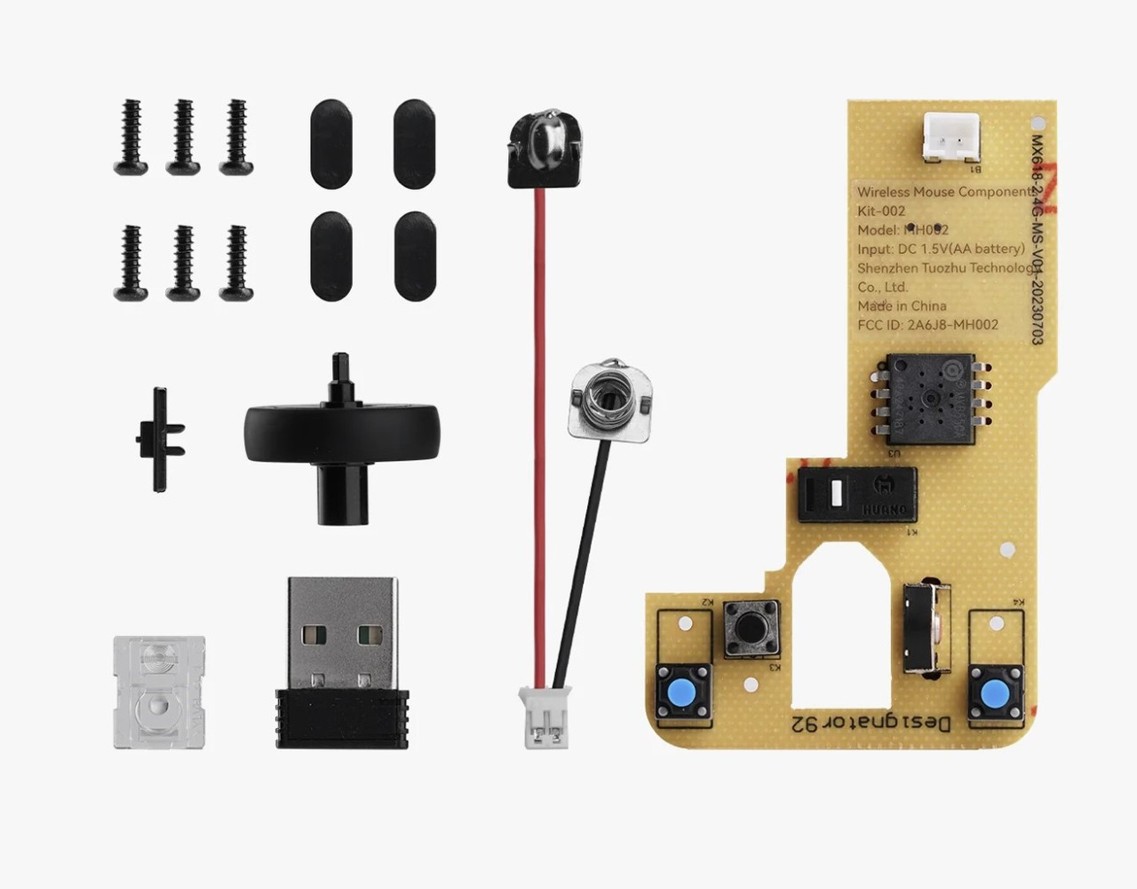 Wireless Mouse Components Kit 002 - фото 3 - id-p115896753
