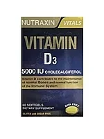 Nutraxin Vitamin D3 5000 IU ( Витамин D3 ) 60 таблеток