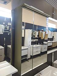 Зеркало со шкафчиком "Севилья-60" олива матовая  ***