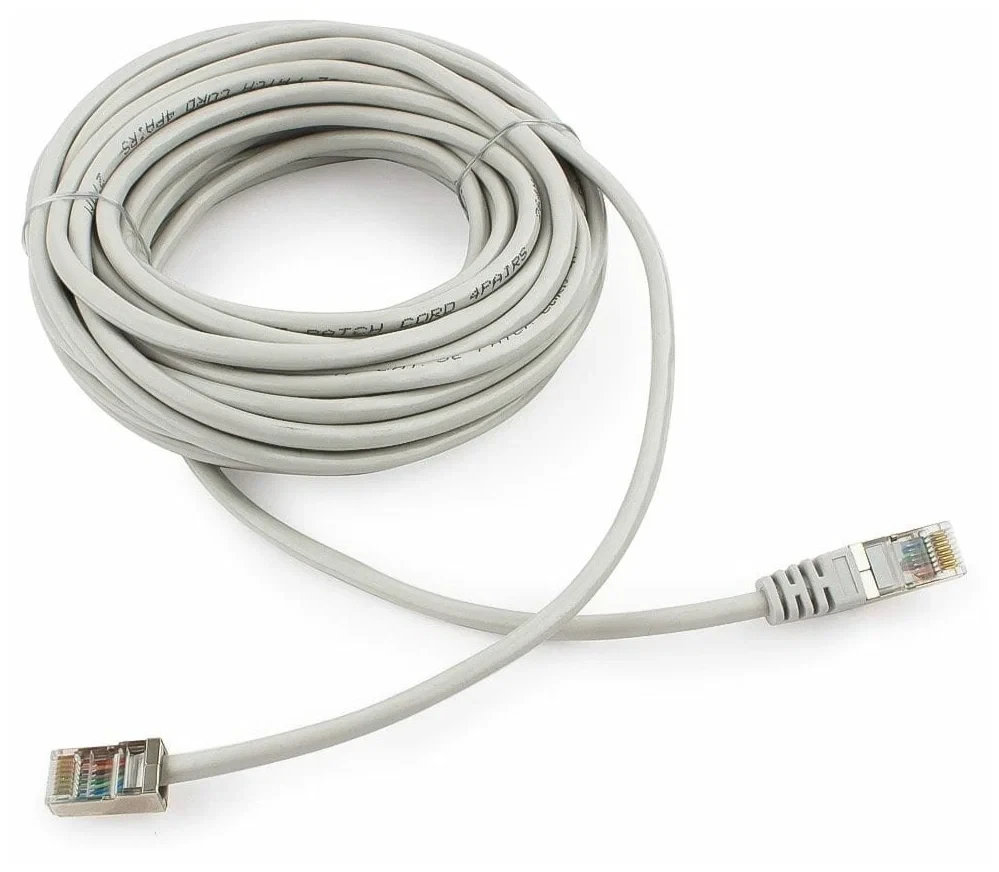 Патч-корд FTP Cablexpert PP22-7.5m кат.5e 7.5м литой многожильный (серый) PP22-7.5M