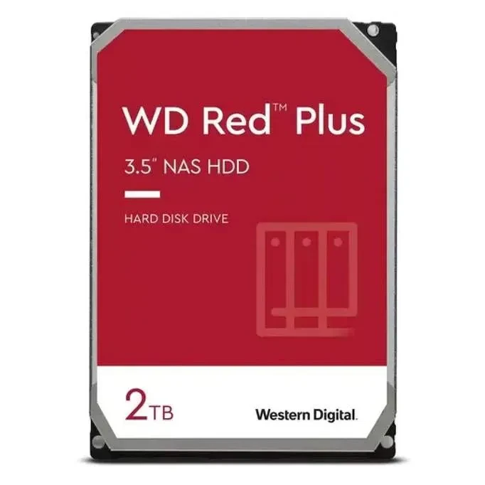 Жесткий диск HDD 2Tb Western Digital RED Plus WD20EFPX - фото 1 - id-p115587505