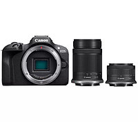 Фотоаппарат Canon EOS R100 + RF-S 18-45 + RF-S 55-210
