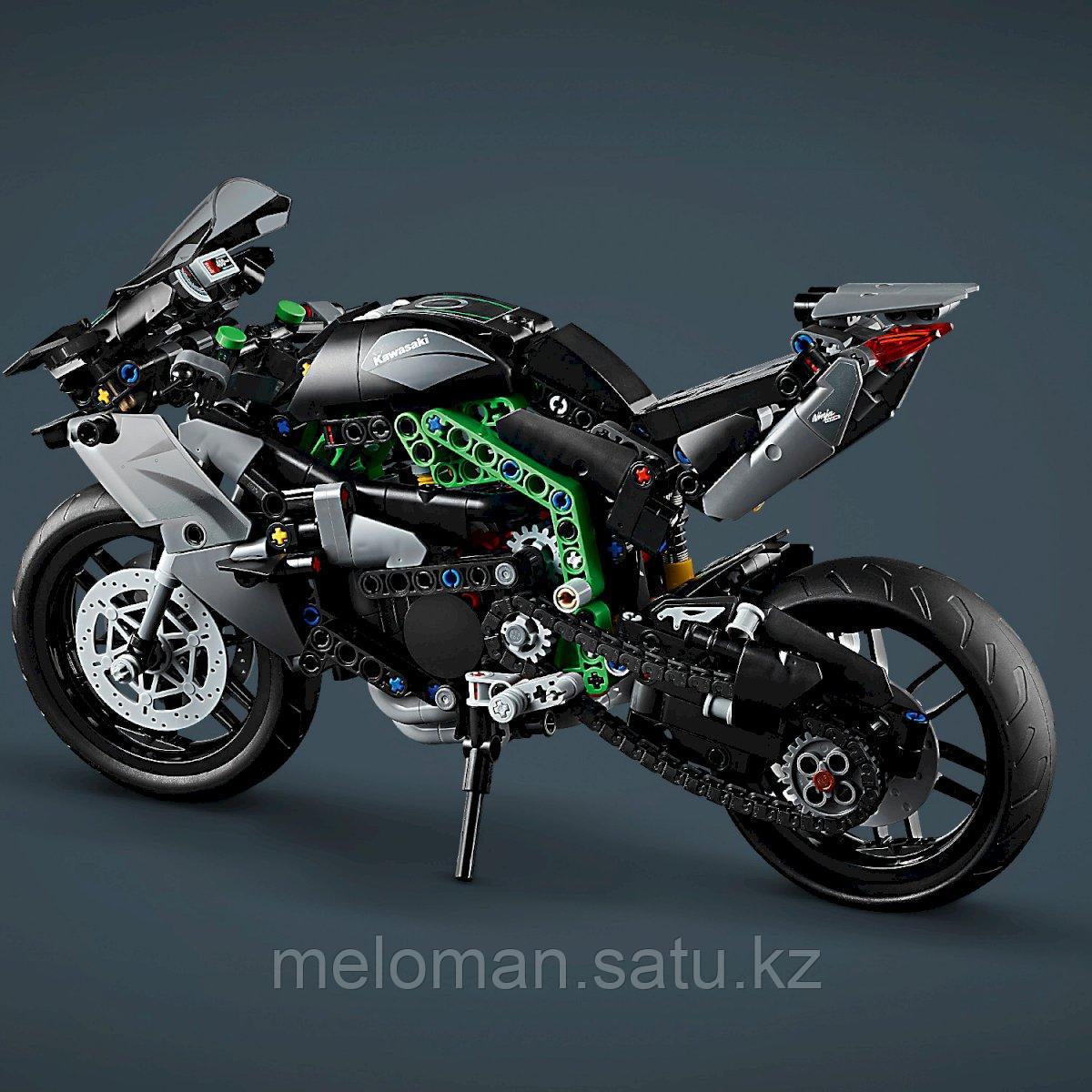 LEGO: Мотоцикл Кавасаки Ниндзя H2R Technic 42170 - фото 7 - id-p115900317