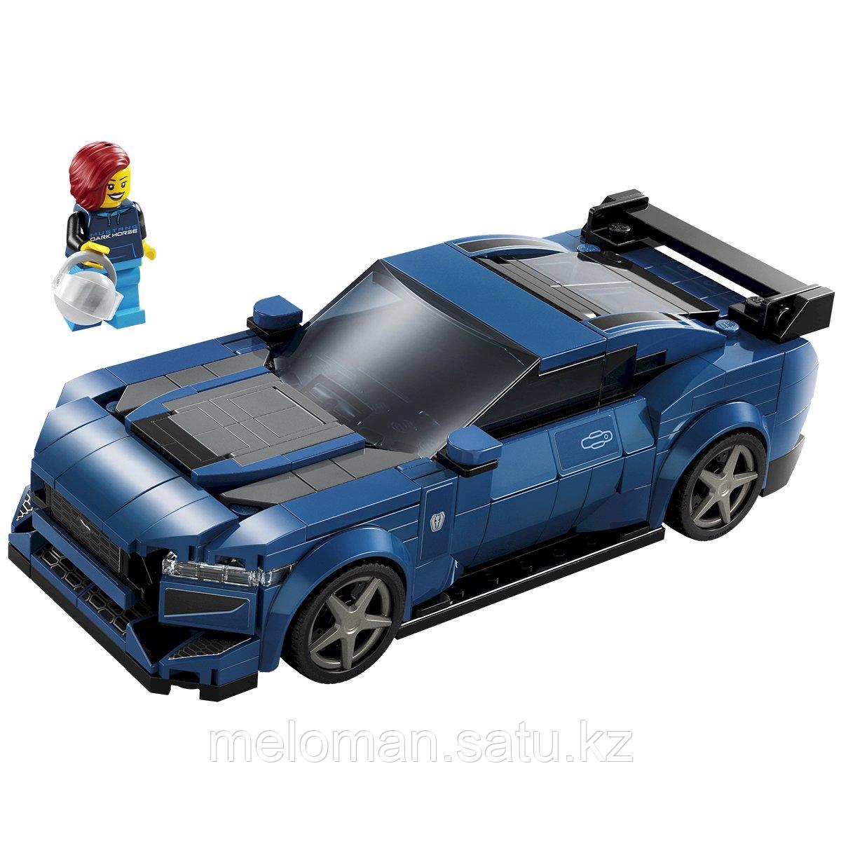 LEGO: Спортивный автомобиль Ford Mustang Dark Horse Speed Champions 76920 - фото 4 - id-p115900341