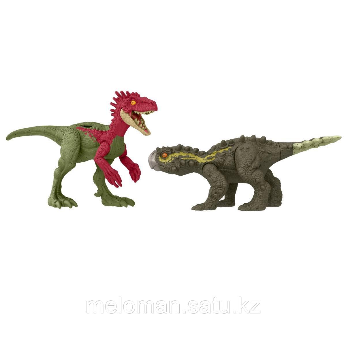 Jurassic World: Фигурка динозавра Danger Pack - Eoraptor vs. Stegouros - фото 2 - id-p115900368