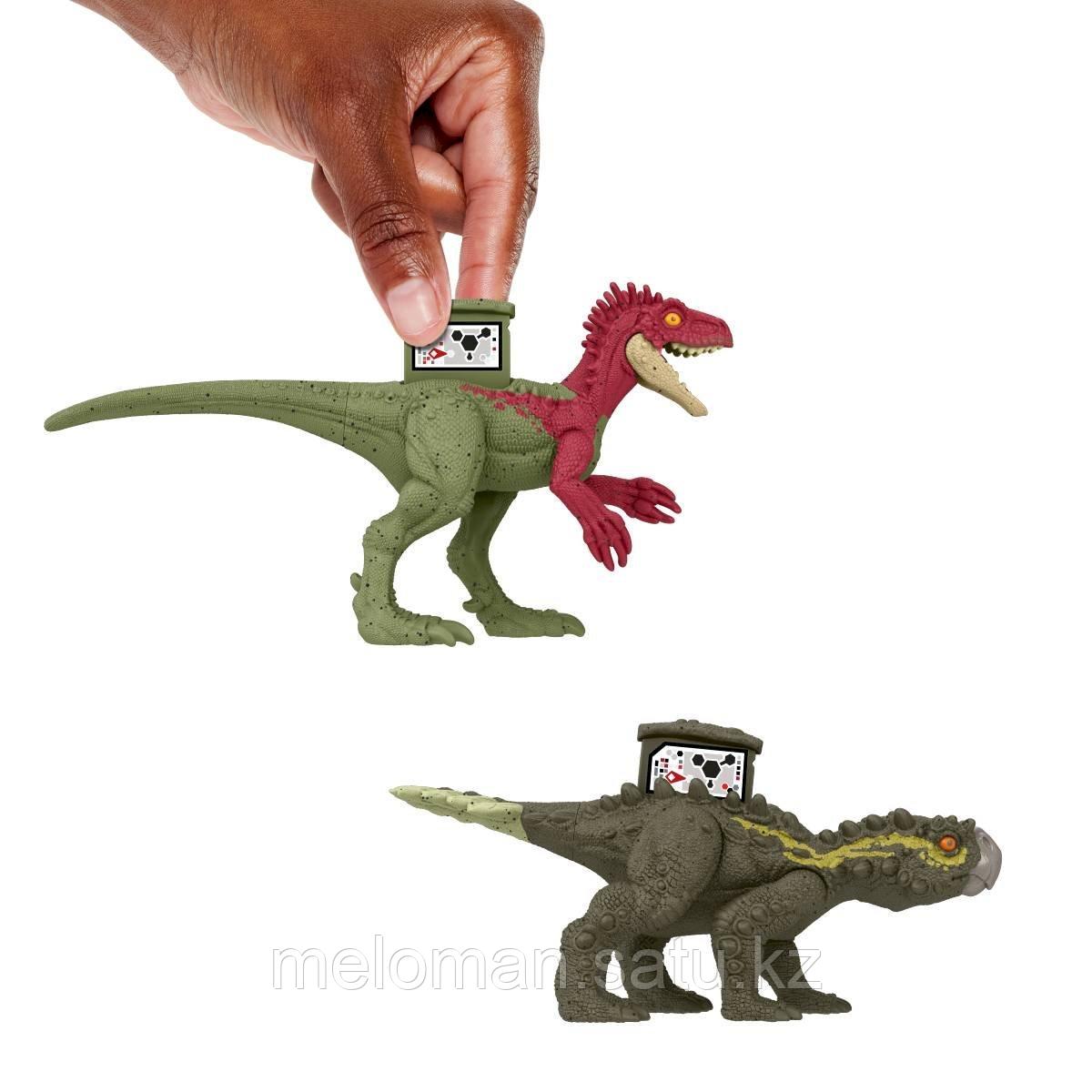 Jurassic World: Фигурка динозавра Danger Pack - Eoraptor vs. Stegouros - фото 5 - id-p115900368
