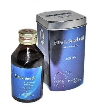 Натуральное масло черного тмина Black Seeds Oil Hemani 100 мл - фото 1 - id-p115855226