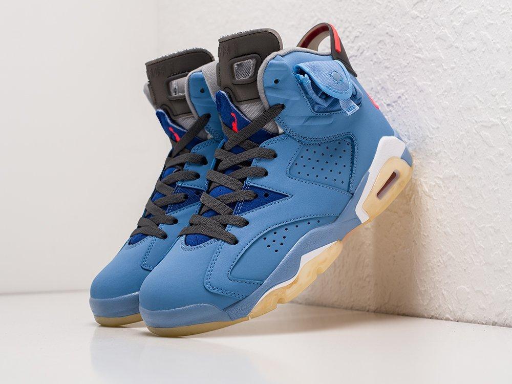 Кроссовки Nike Air Jordan 6 45/Синий - фото 1 - id-p115849231