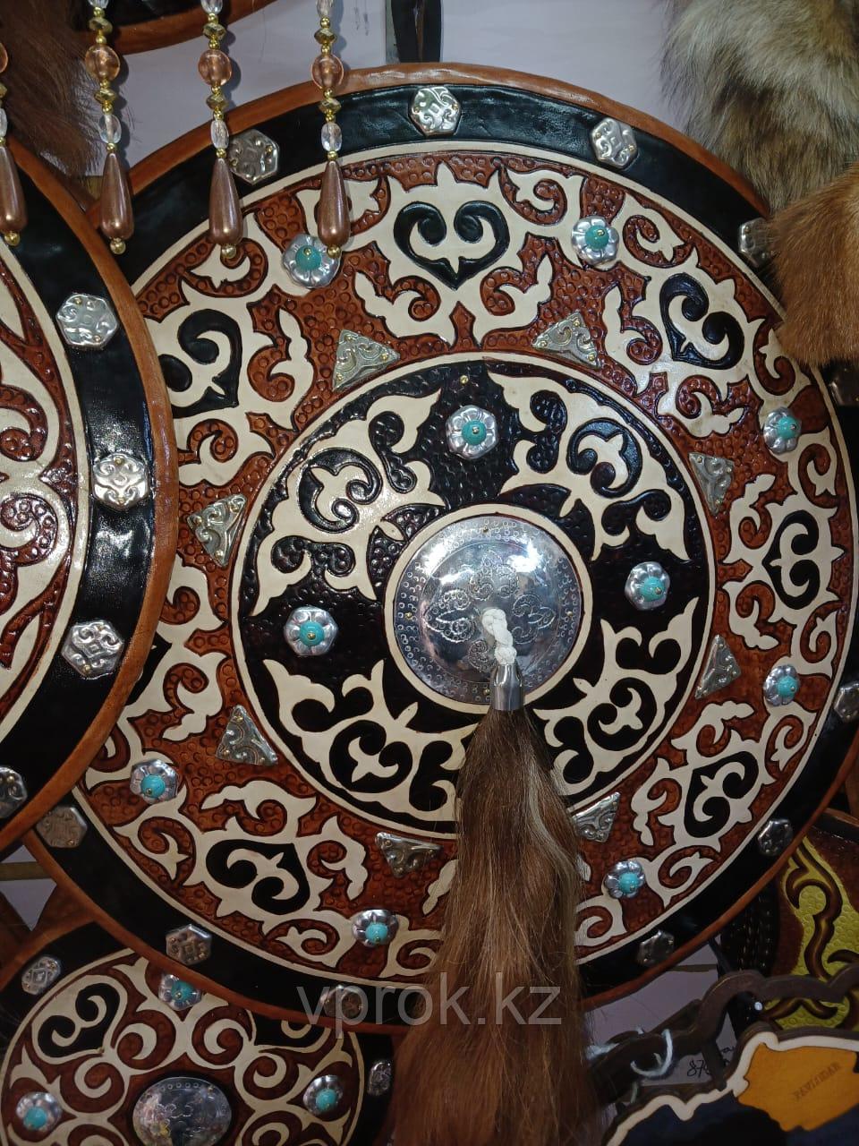 Қалқан - казахский средневековый щит декоративный, 25 см - фото 2 - id-p23865461
