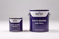Жылтырлығы жоғары алкидті эмаль Indigo High Gloss 0,8 кг