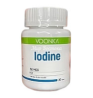 Калия йодид в таблетках Iodine Voonka (30 таблеток, Турция)