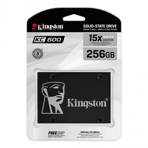Жесткий диск SSD 256GB Kingston SKC600/256G - фото 1 - id-p115906957