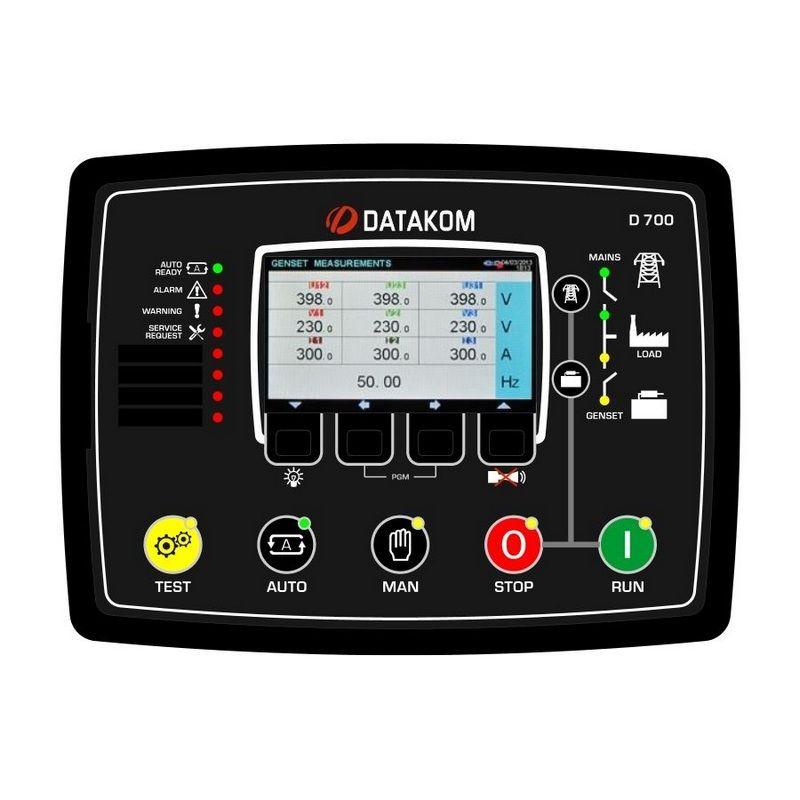 Контроллер для генератора Datakom D-700 TFT-AMF (RS-485, Ethernet) - фото 1 - id-p75753382