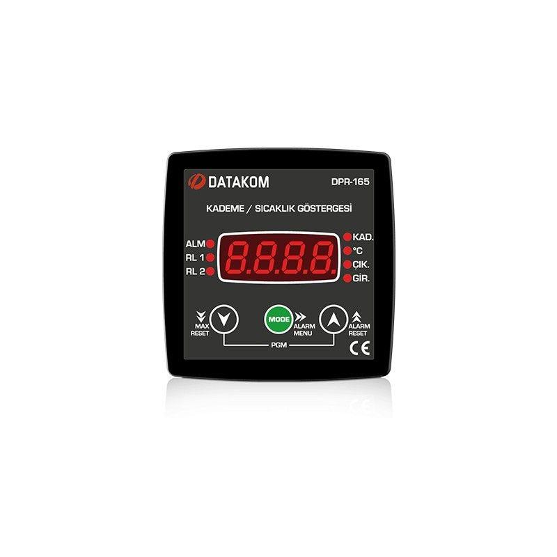 Индикатор температуры и шага трансформатора Datakom DPR-165 - фото 1 - id-p63204924