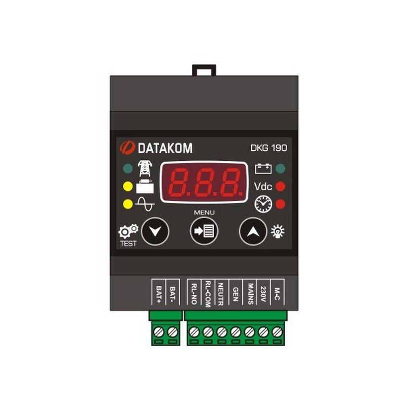 Контроль заряда аккумулятора Datakom DKG-190 - фото 1 - id-p63204974