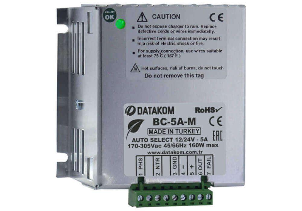 Зарядное устройство с автоматическим выбором напряжения заряда на 5А BC-5A-M - фото 1 - id-p98120118