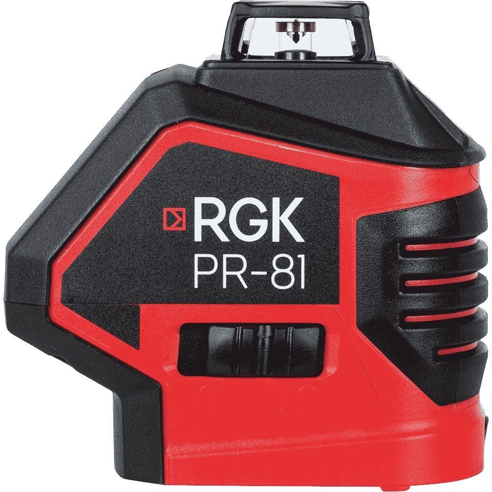 Комплект: лазерный уровень RGK PR-81 + штанга-упор RGK CG-2 - фото 1 - id-p115451618