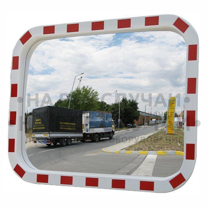 Зеркало уличное прямоугольное с окантовкой 600х800мм - фото 1 - id-p114464777