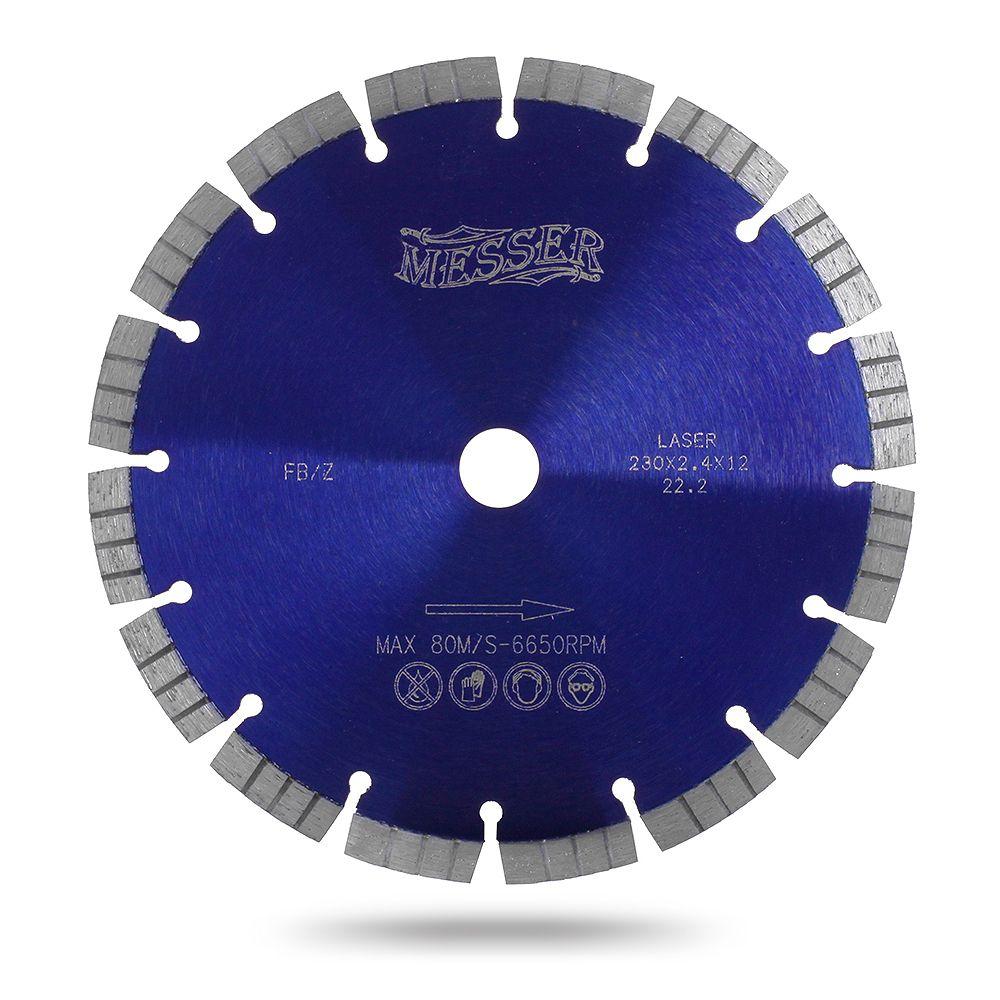 Алмазный сегментный диск Messer FB/Z. Диаметр 600 мм. - фото 1 - id-p115447771