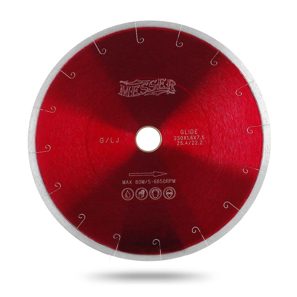 Алмазный диск Messer G/L J-Slot с микропазом. Диаметр 400 мм - фото 1 - id-p100418917