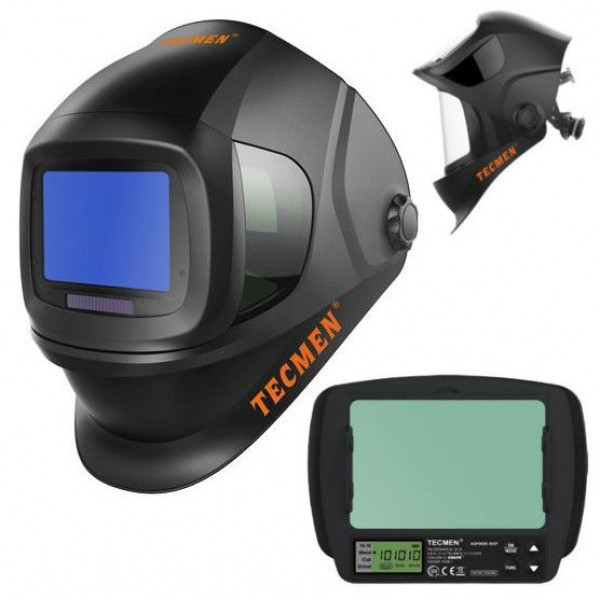 Сварочная маска с автоматическим светофильтром Tecmen TM 1000 - фото 1 - id-p65420463