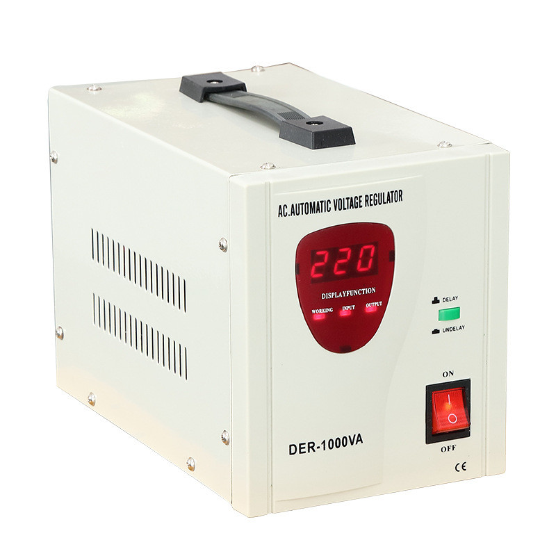 Стабилизатор напряжения DER-1000VA, 220 В, фото 1