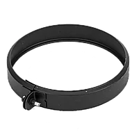 Хомут обжимной 115,AISI 439/0,5мм h=46mm черный