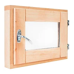 Окно для бани, Стеклопакет, 400×400