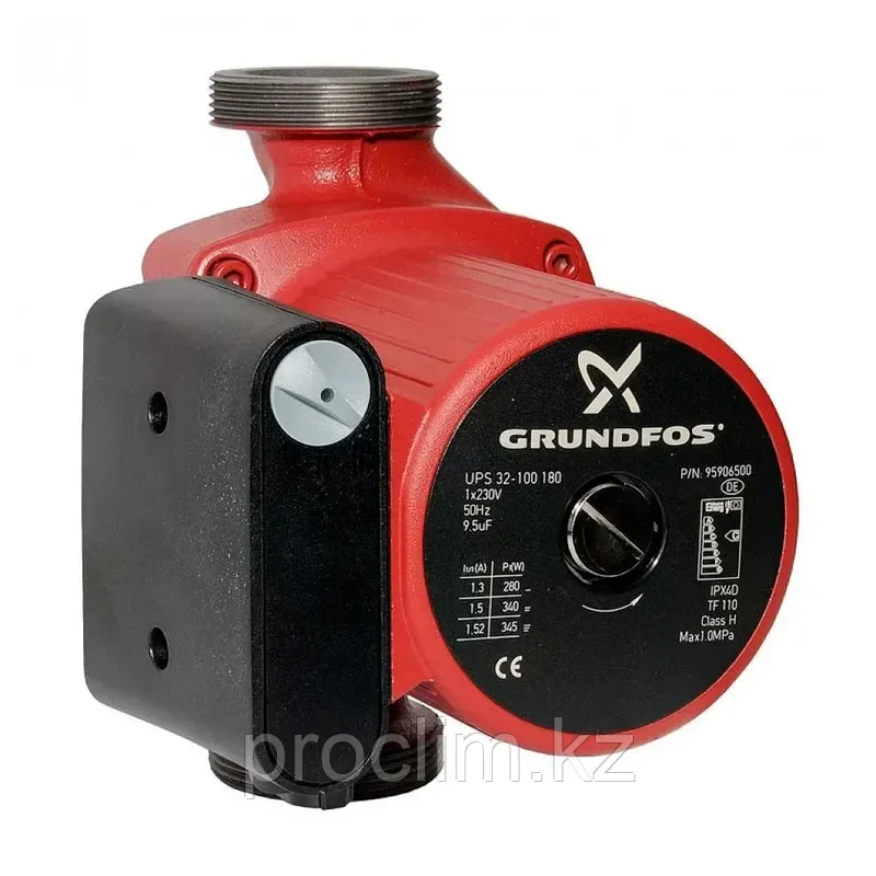 Насос циркуляционный Grundfos UPS 32-100 180 95906500