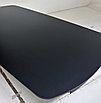 Стол DESIO 180 PURE BLACK SOLID CERAMIC Черный мрамор матовый, керамика/Черный каркас,, фото 3
