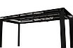 Стол CORNER 120 HIGH GLOSS STATUARIO керамика, стекло/ черный каркас,, фото 9