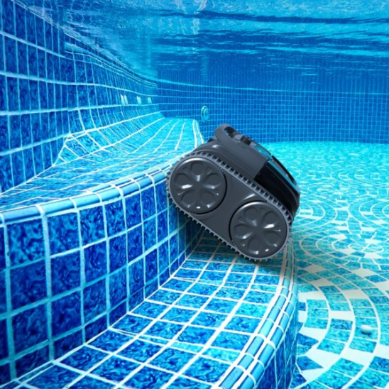 Беспроводной робот пылесос для бассейна на аккумуляторе С1 Pro с управлением со смартфона - фото 2 - id-p115916021