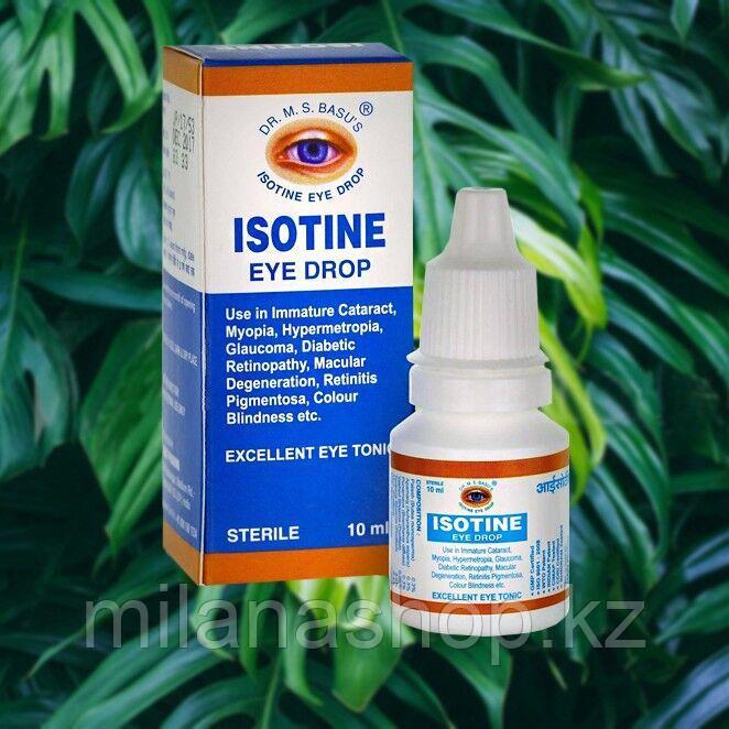 Айсотин Плюс Глазные капли ( Isotine Plus eye drops Jagat Pharma ) 10 мл - фото 1 - id-p115197676