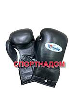 Бокс перчатки Winning Black липучка 16 OZ, фото 2