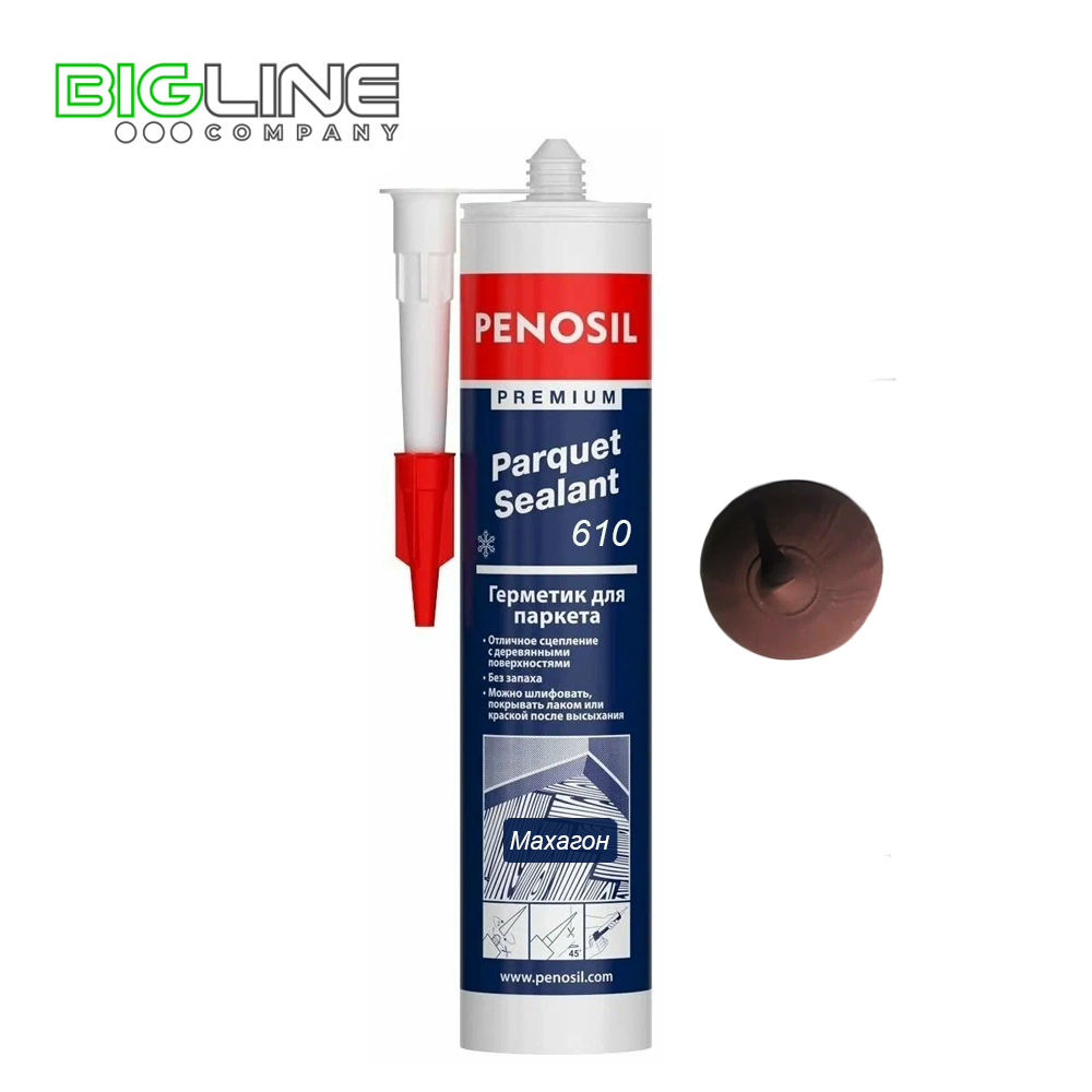 Герметик Penosil Premium PF-103 для паркета, 610 махагон 280мл (12) - фото 1 - id-p115920235