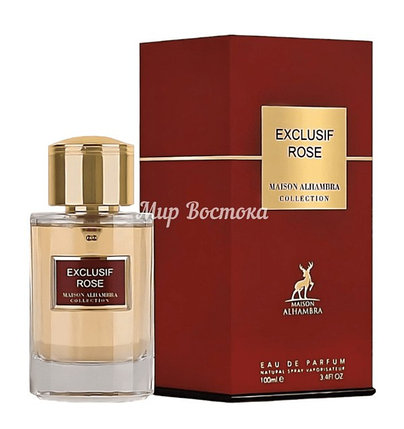 Парфюмерная вода Exclusif Rose Maison Alhambra (100 мл, ОАЭ), фото 1