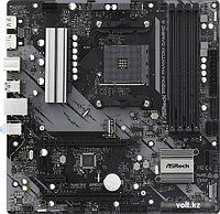 Материнская плата ASRock B550M PHANTOM GAMING 4 /AM4, AMD B450, 4xDDR 4, 2xM.2, 2xPCI-E x16, Micro-ATX/