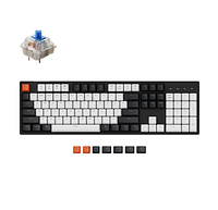 Клавиатура Keychron C2-A2 Blue Switch White Led Gateron G pro Mechanical