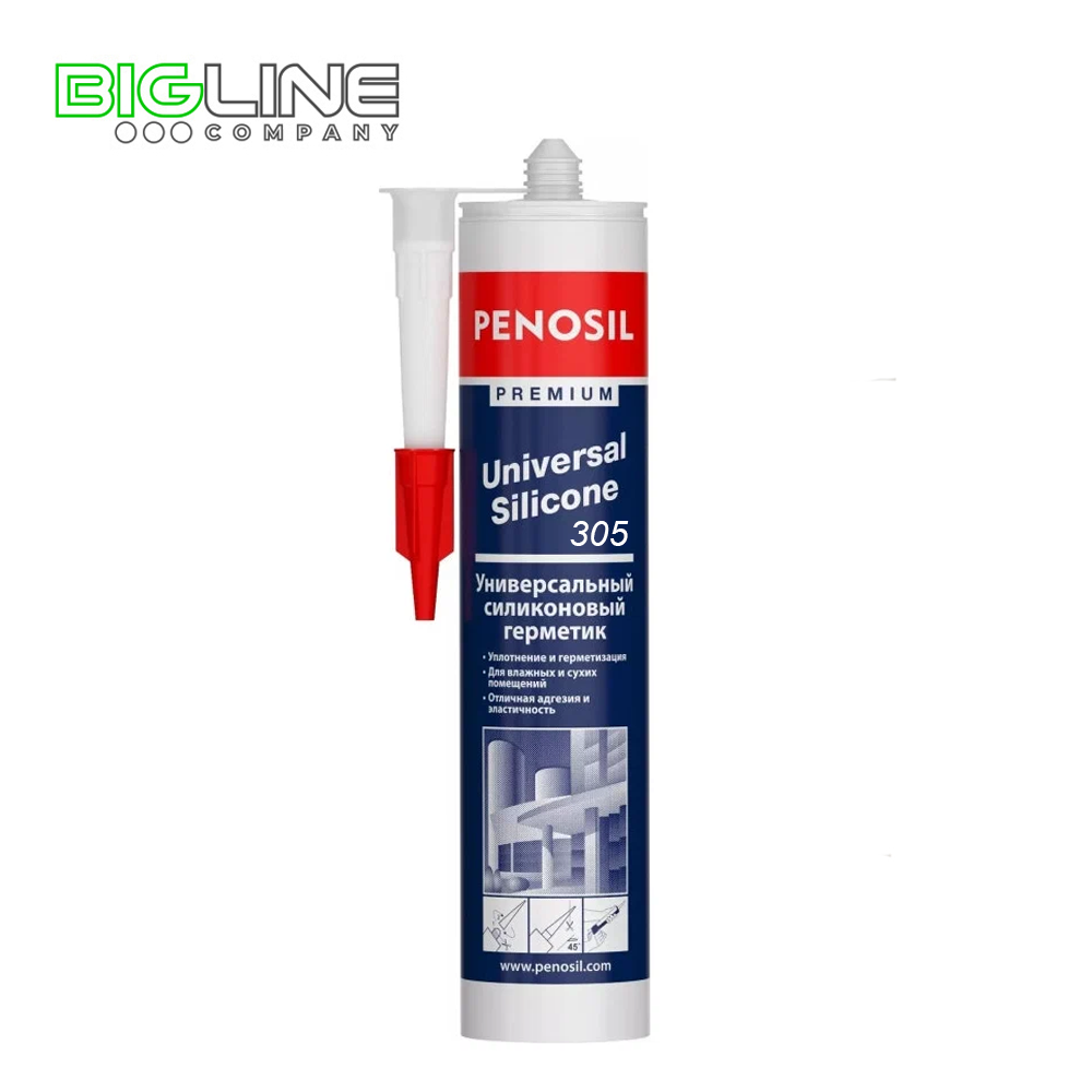 Герметик силиконовый Penosil 305 белый 280мл (12)