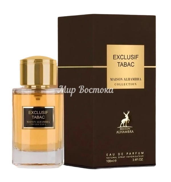 Парфюмерная вода Exclusif Tabac Maison Alhambra (100 мл, ОАЭ)