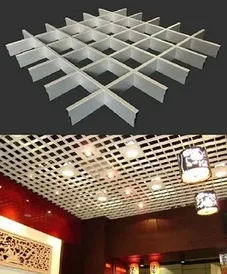 Подвесной потолок Грильято 100*100
