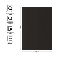 Телефонная книга OfficeSpace "Dallas", А5, 80 листов, черная - фото 2 - id-p113809719