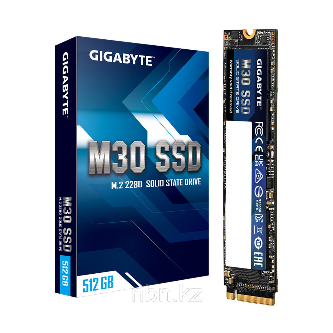 Твердотельный накопитель SSD Gigabyte M30 512GB M.1.3 NVMe PCIe 3.0x4